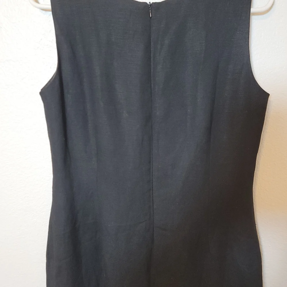 Jessica Howard VTG Black 2 Piece Maxi Dress Sz 8 Petite
